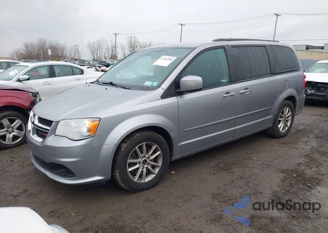 2016 Dodge Grand Caravan Sxt из США, поврежденный, VIN 2C4RDGCG2GR249512
